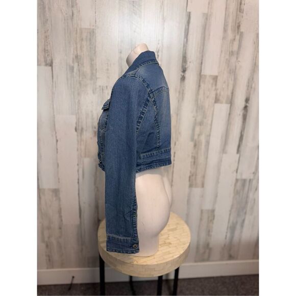 Long sleeve Jean jacket size medium - Picture 5 of 6